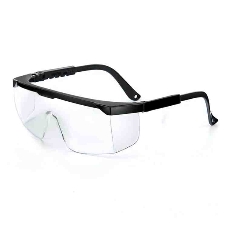 Nouvelles lunettes de sécurité au travail anti-poussière et coupe-vent Protection des yeux anti-buée cadre rétractable lunettes de protection de sport