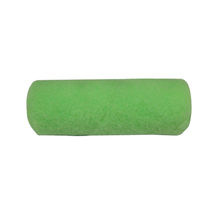 Prix ​​bon marché 7 & 9 pouces fibre synthétique polyester rouleau de peinture couleur verte recharges de couverture