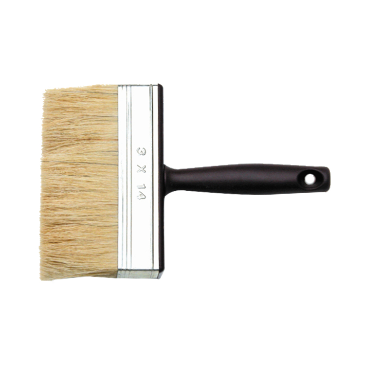 Brosse à poussière pour nettoyage de plafond à poils purs avec manche en plastique ou en bois