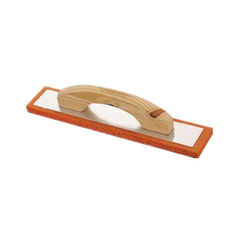 Kraft Tool Poly éponge sable truelle ventouse plâtre rouge flotteur avec manche en bois