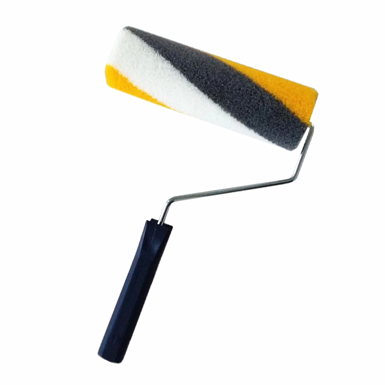 Brosse de rouleau de peinture européenne incurvée commerciale de fer des prix bon marché dans des outils de peinture